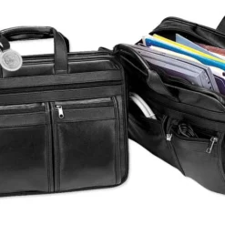 AA07E-S Soft Leather Briefcase