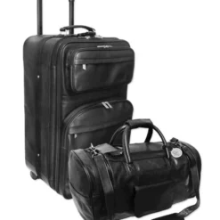 AA11B-S Leather Luggage Set