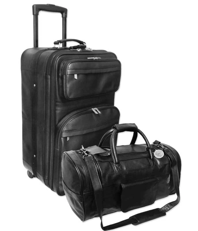 AA11B-S Leather Luggage Set