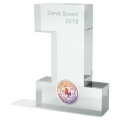 NUM-1-C Acrylic Numeral 1