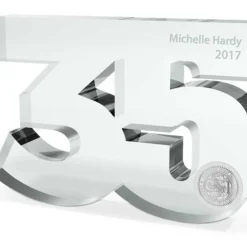 NUM-35 Acrylic Numeral 35