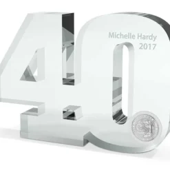 NUM-40 Acrylic Numeral 40
