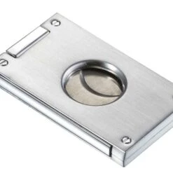 Caseti Churchill Brushed Metal Cigar Cutter