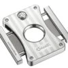 Caseti Dion Engine Turned Chrome Cigar Cutter