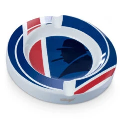 Davidoff Limited Edition Churchill Ashtray Porcelain Union Jack