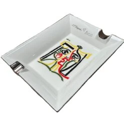 S.T. Dupont Picasso White Ceramic Ashtray