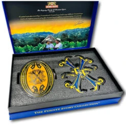 "The Fuente Story Collection" Opus X Blue Crystal Ashtray