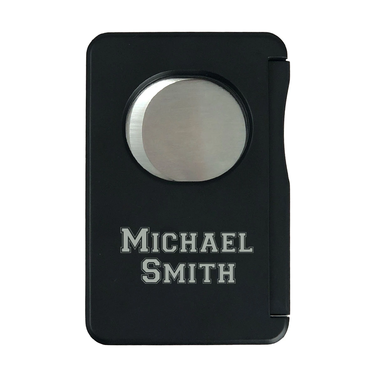 Visol Sidecut Double Guillotine Cigar Cutter - Black - Image 5