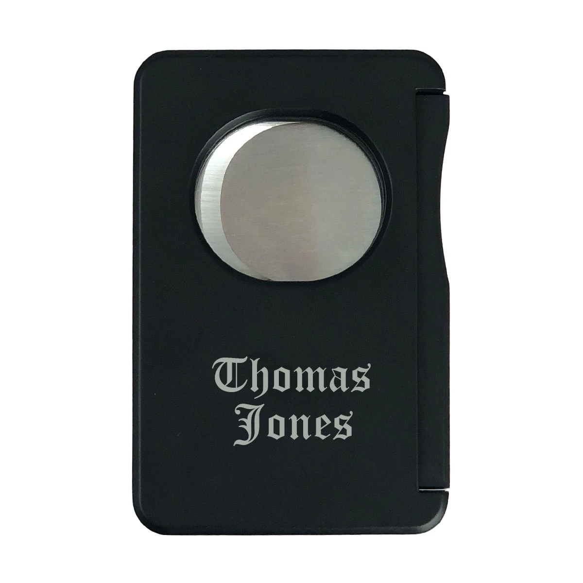 Visol Sidecut Double Guillotine Cigar Cutter - Black - Image 4