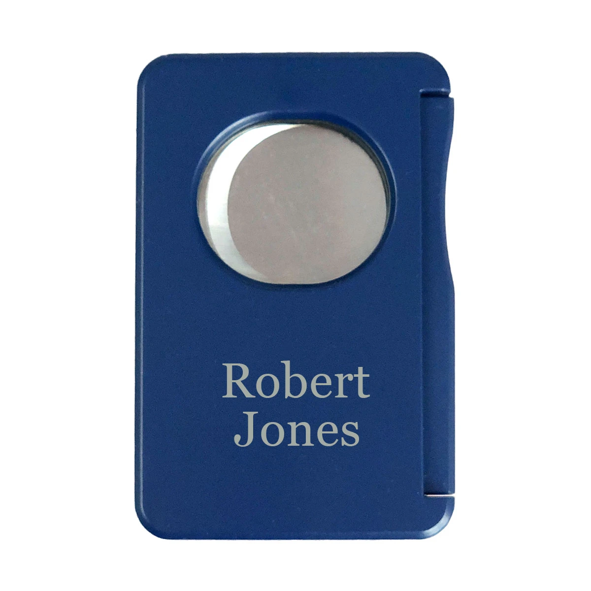 Visol Sidecut Double Guillotine Cigar Cutter - Blue - Image 4