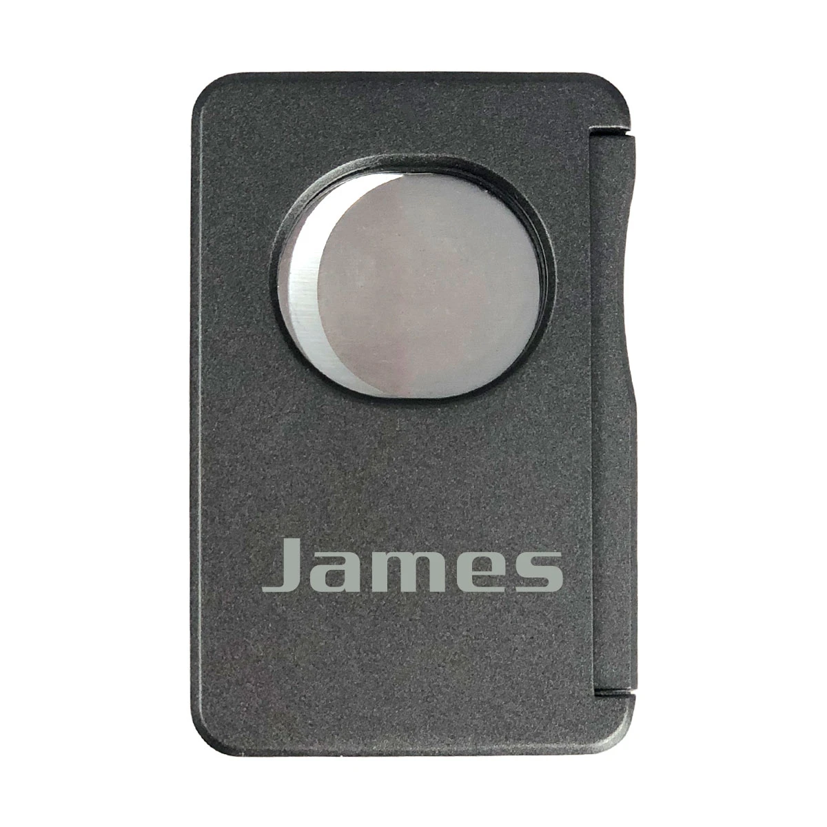 Visol Sidecut Double Guillotine Cigar Cutter - Gunmetal - Image 5