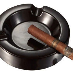 Visol Beatrix Circular Ceramic Cigar Ashtray With Free Laser Engraving