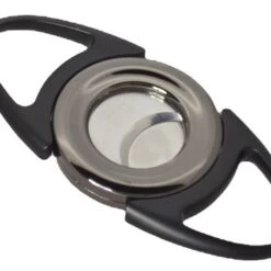 Visol Bullseye Gunmetal Double Guillotine Cigar Cutter