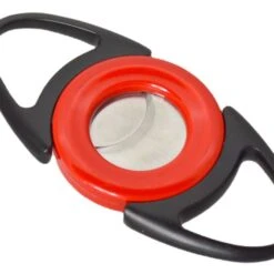 Visol Bullseye Red Double Guillotine Cigar Cutter