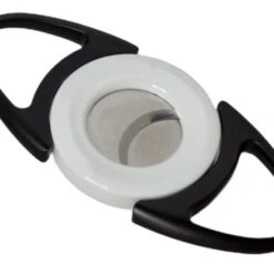 Visol Bullseye White Double Guillotine Cigar Cutter