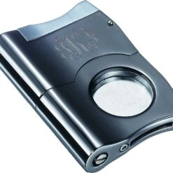 Visol Caracas Gunmetal Finish Stainless Steel Cigar Cutter
