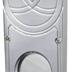 Visol Chrome With Carbon Fiber Single Blade Cigar Cutter