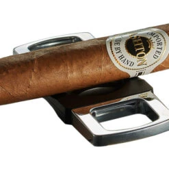 Visol Crater Matte BlackCigar Cutter