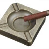 Visol Heavyweight Antique Brass Cigar Ashtray