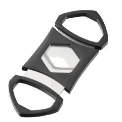 Visol Hex Double Guillotine Cigar Cutter - Black