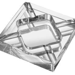 Visol Hyperion Square Crystal Cigar Ashtray