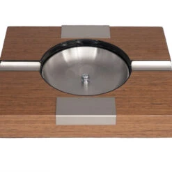 Visol Maho Walnut Wooden Cigar Ashtray