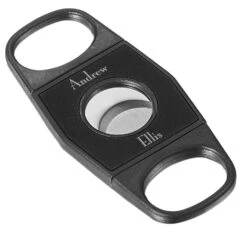 Visol Powell Matte Black Plastic And Stainless Steel Cigar Cutter