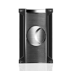 Visol Ridge Cut Gunmetal Cigar Cutter