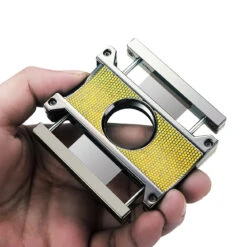 Visol Ridge Cut Yellow Cigar Cutter